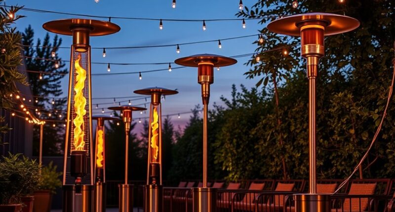 top safe outdoor heating