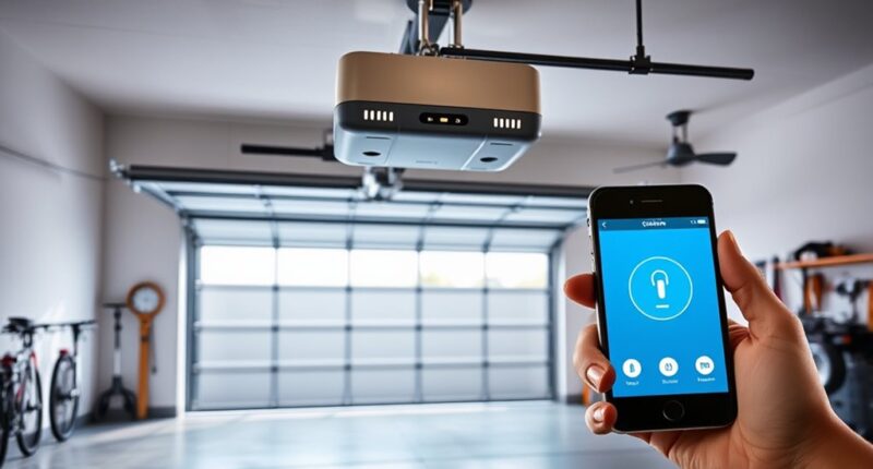 top smart garage door openers