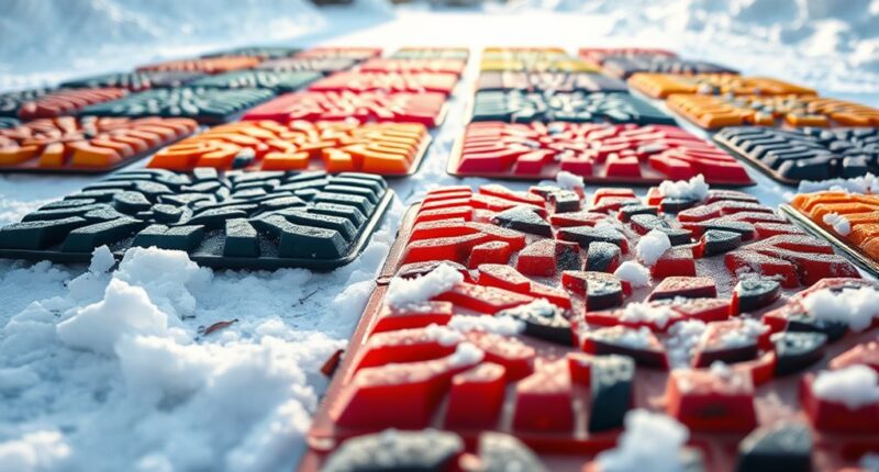 top snow traction mats