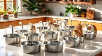 top stainless steel cat fountains
