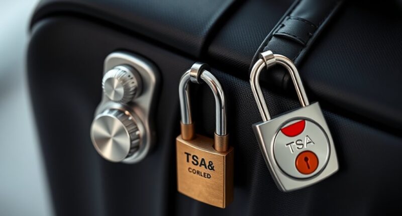 top tsa approved luggage locks