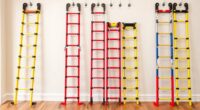 top two story home emergency ladders