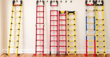 top two story home emergency ladders