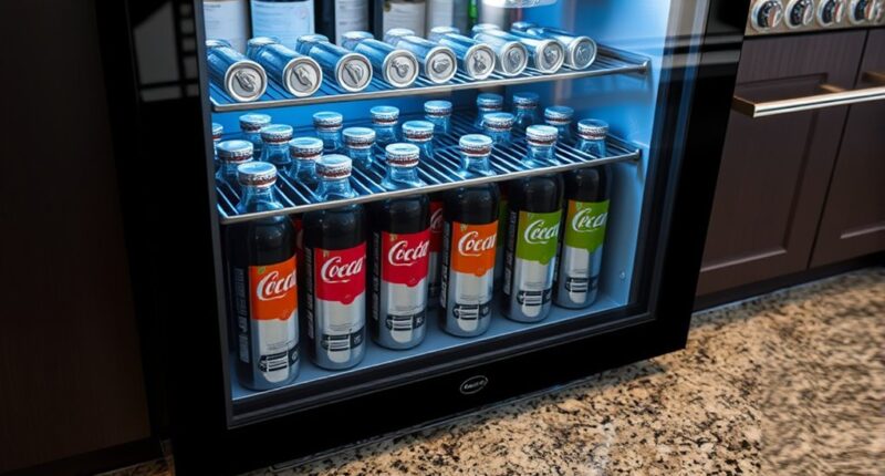 top under counter drink coolers