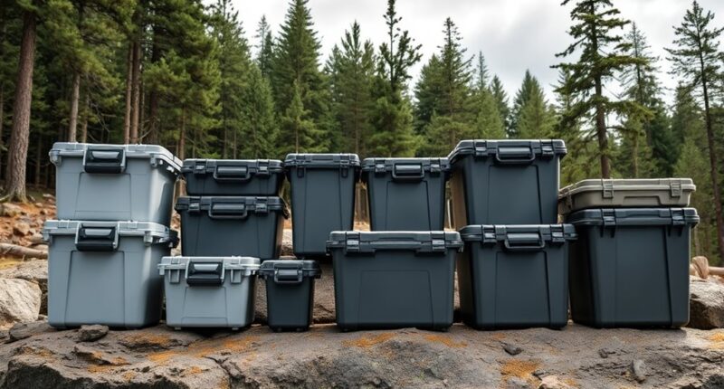 top waterproof emergency storage bins