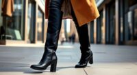 top wide calf knee boots
