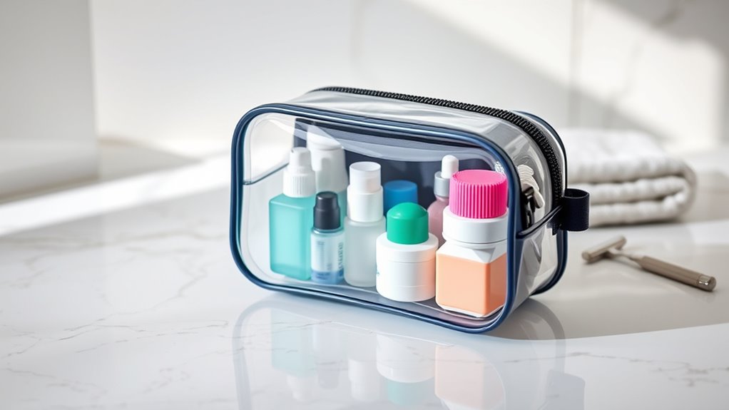 travel kit size requirements