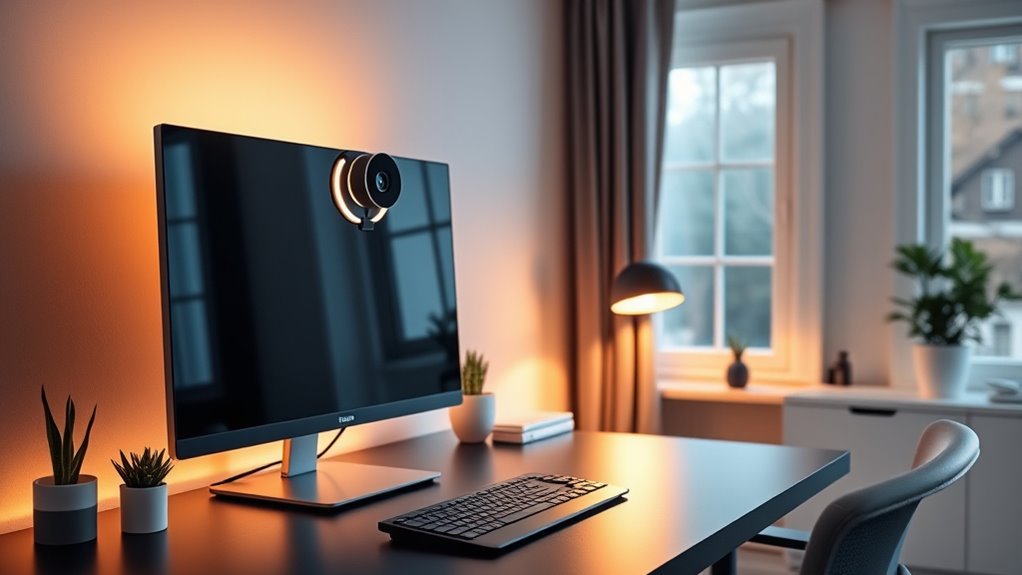 webcam lighting and quality