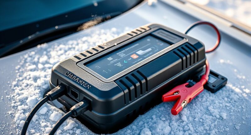 winter ready portable car chargers