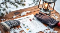 winter safety checklist printable