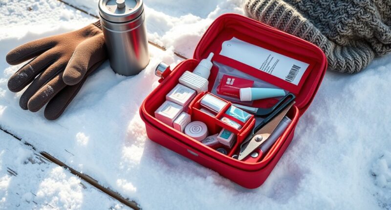 winter travel first aid