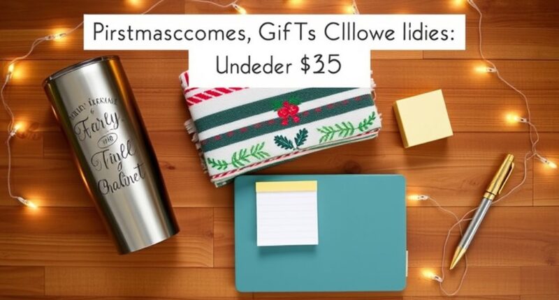 affordable festive coworker gifts