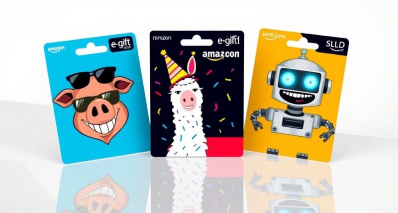 funny amazon gift card designs