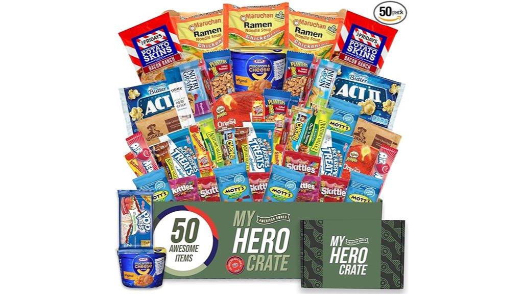 military themed microwave care package