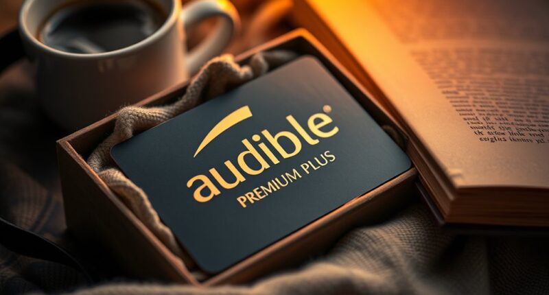 top audible gift membership