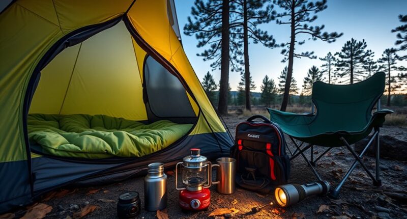top camping gear essentials