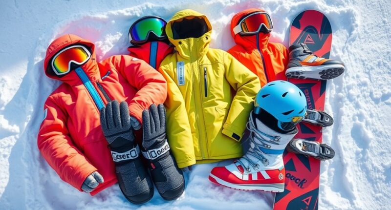 top cold weather sports equipment