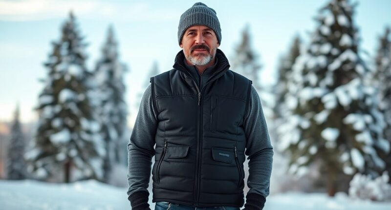top men s heated vest options