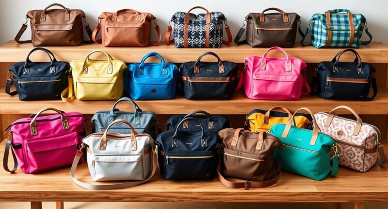 top stylish diaper bags
