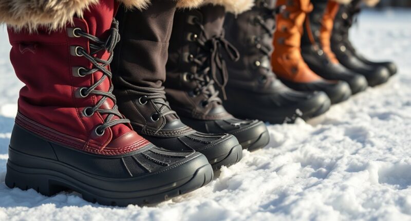 top stylish waterproof snow boots