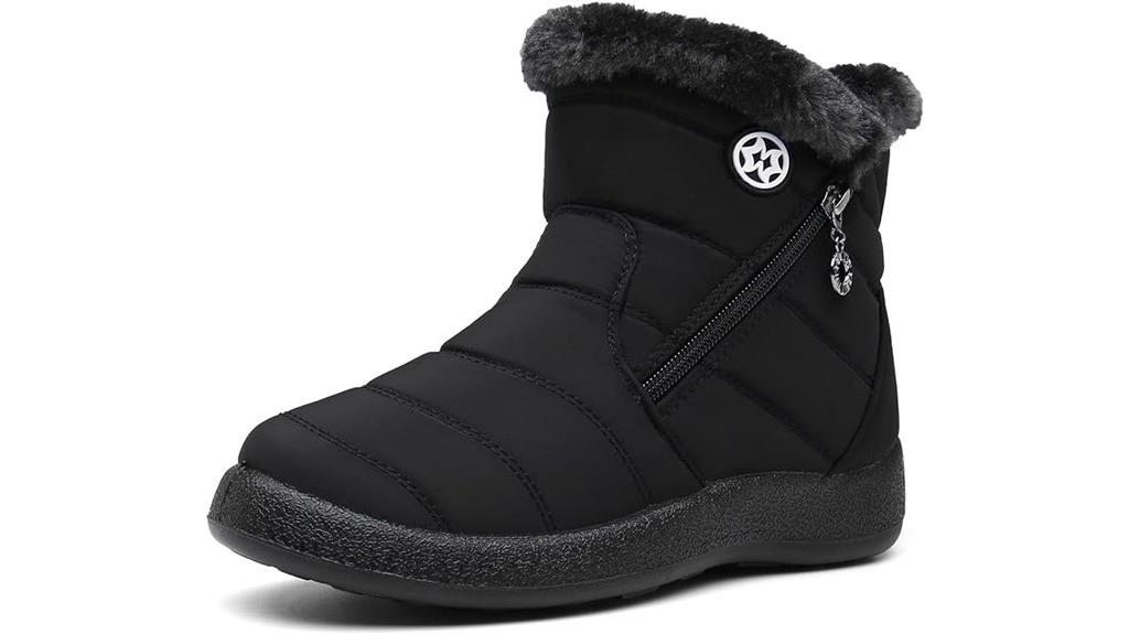 women s fur lined snow boots
