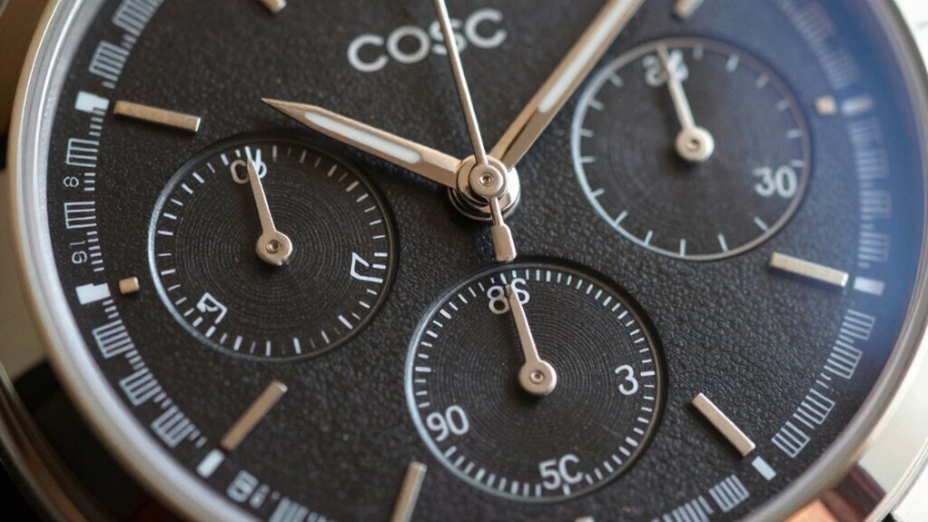 authentic swiss watch indicators