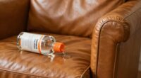 avoid harsh leather cleaners