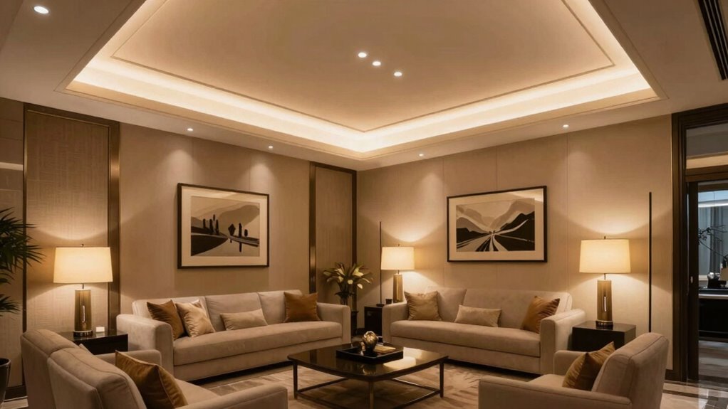 balanced harmonious lighting design