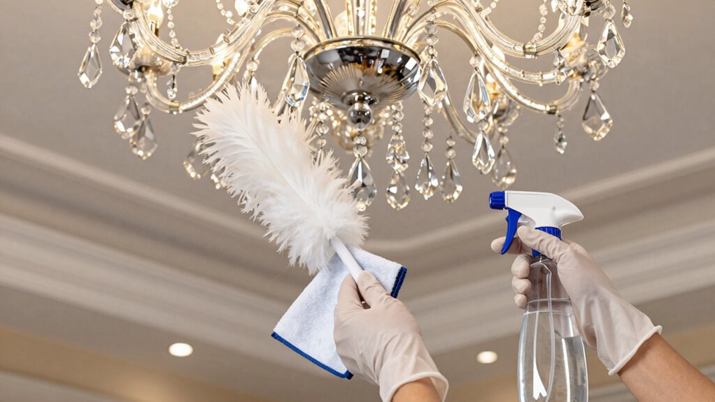chandelier cleaning safety essentials