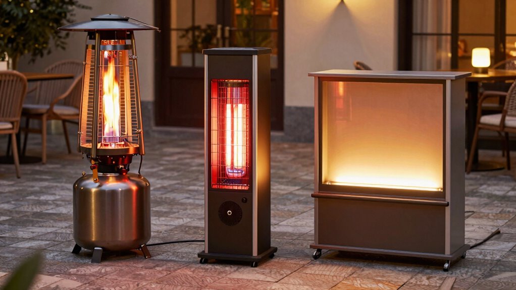 choose outdoor heater style