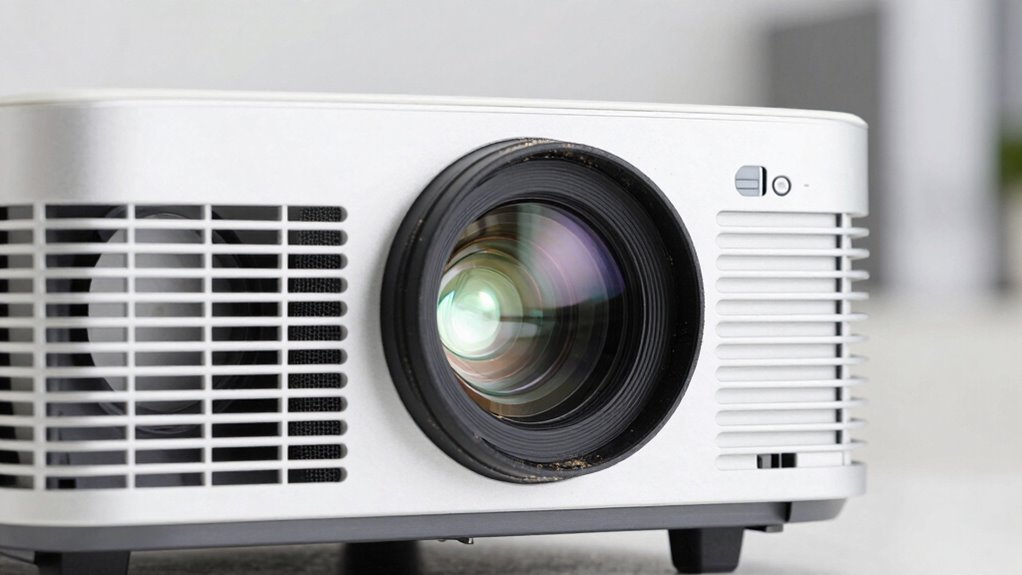 clean lens and vents regularly