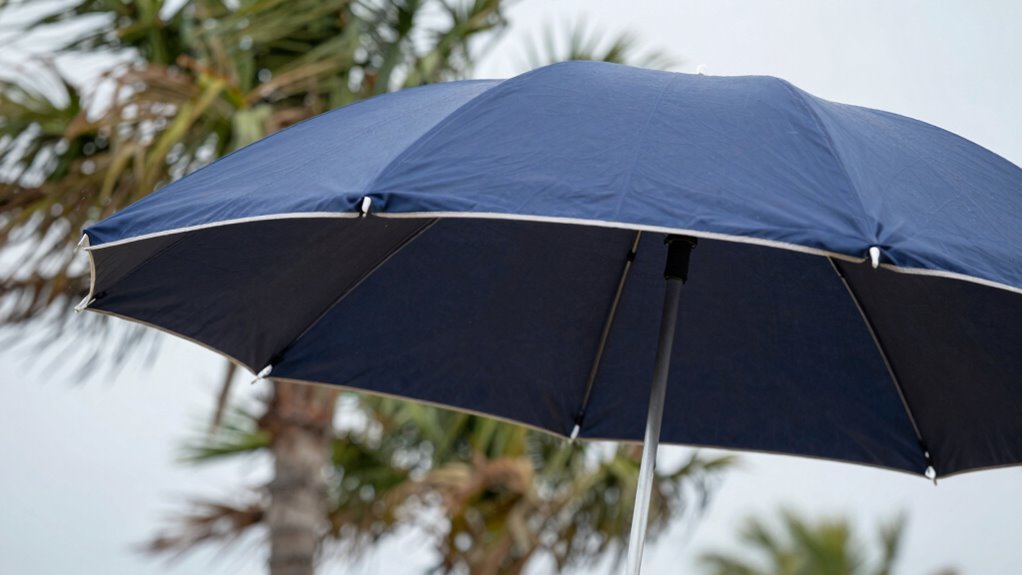 compare wind resistant umbrella features