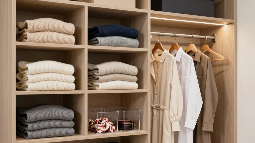 custom closet organization techniques