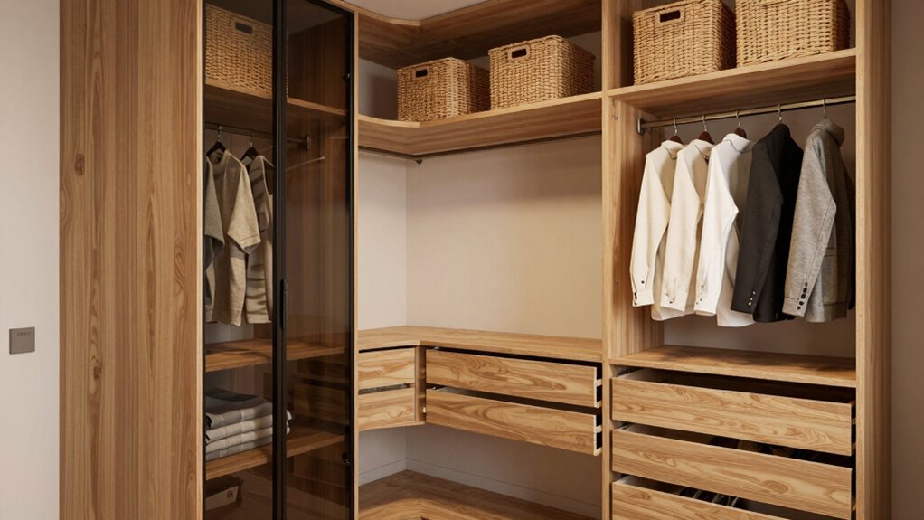 customizable adaptable closet organization