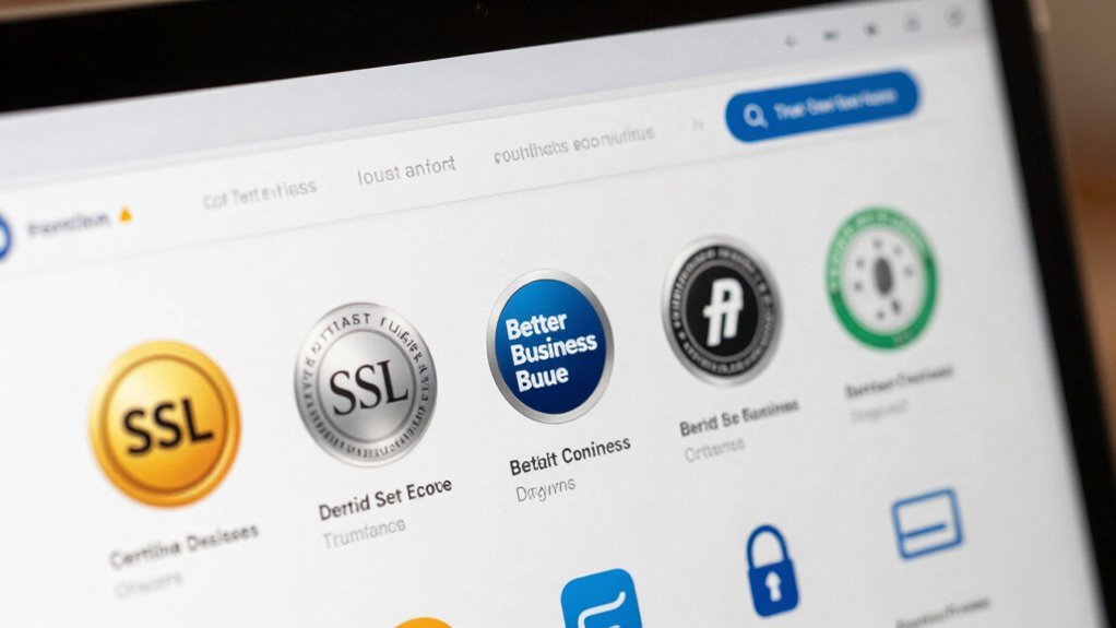 display recognized certification trust seals