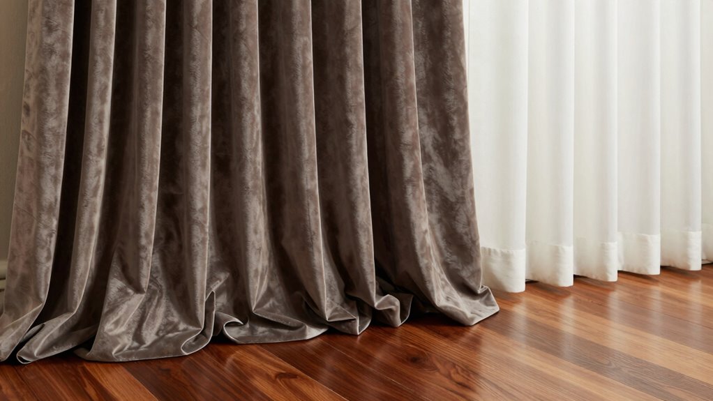 elegant but high maintenance curtains