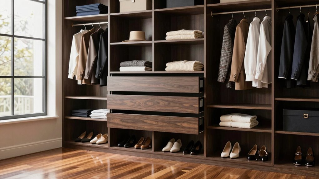 evaluate closet storage needs