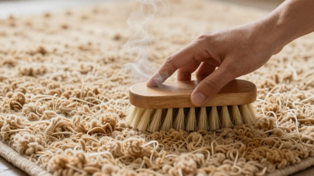 gentle cleaning preserves wool