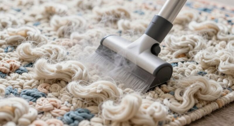 gentle wool rug care