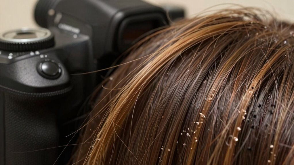 heat causes hair damage