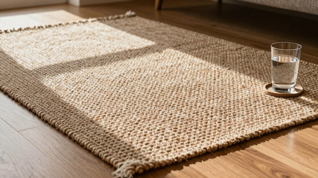 keep jute rug dry