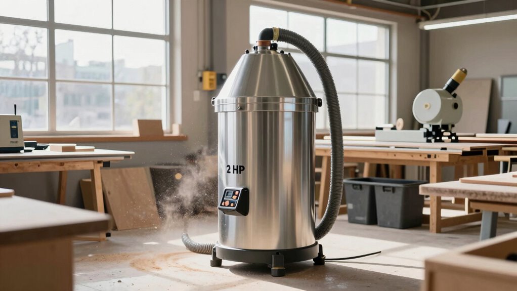 key dust collector features