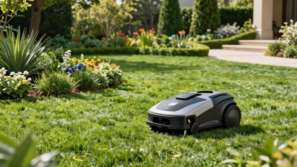 large yard robotic mower factors