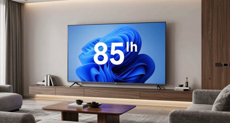 larger tv costs less