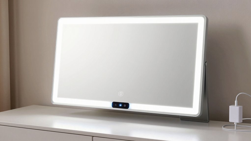 lighting magnification battery