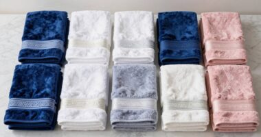 luxury egyptian cotton towels
