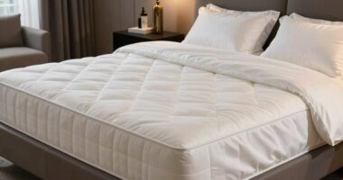 luxury latex king mattress toppers