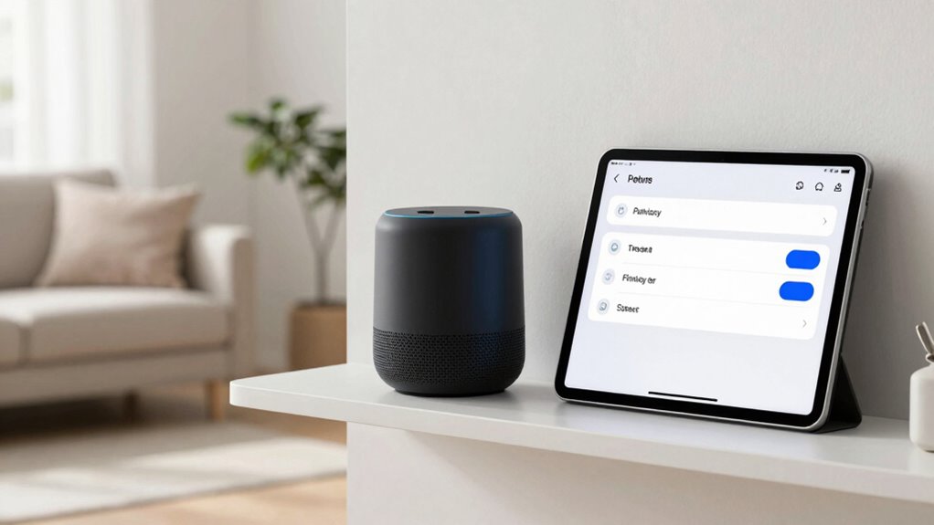 manage voice assistant privacy