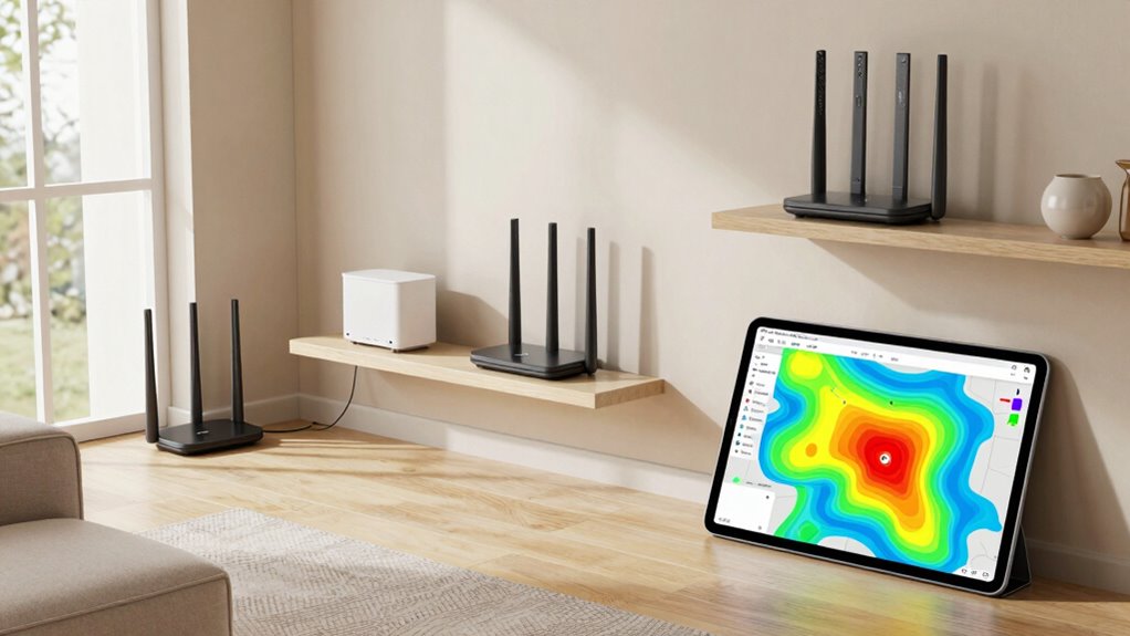 mapping home wi fi coverage