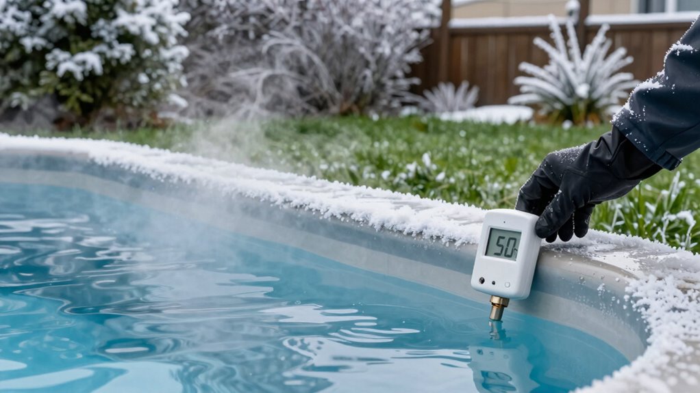 monitor water temperature regularly